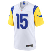 Los Angeles Rams Ty Simpson White jersey – view 3