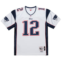 New England Patriots Tom Brady White jersey – view 2