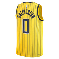 Indiana Pacers Tyrese Haliburton - Gold jersey – view 4
