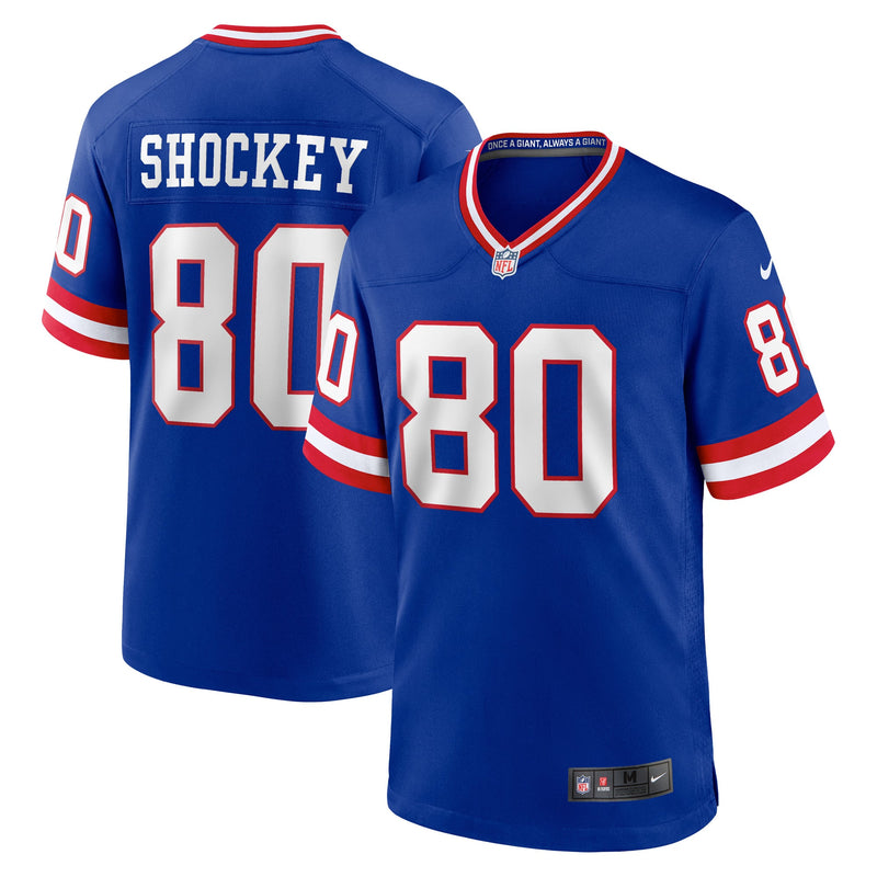 New York Giants Jeremy Shockey Royal jersey – view 1