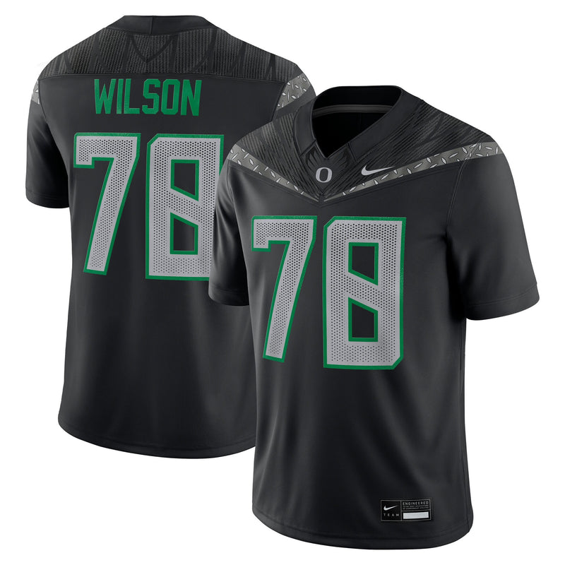 Oregon Ducks Black jersey – view 1