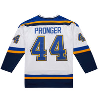 St. Louis Blues Chris Pronger White jersey – view 4