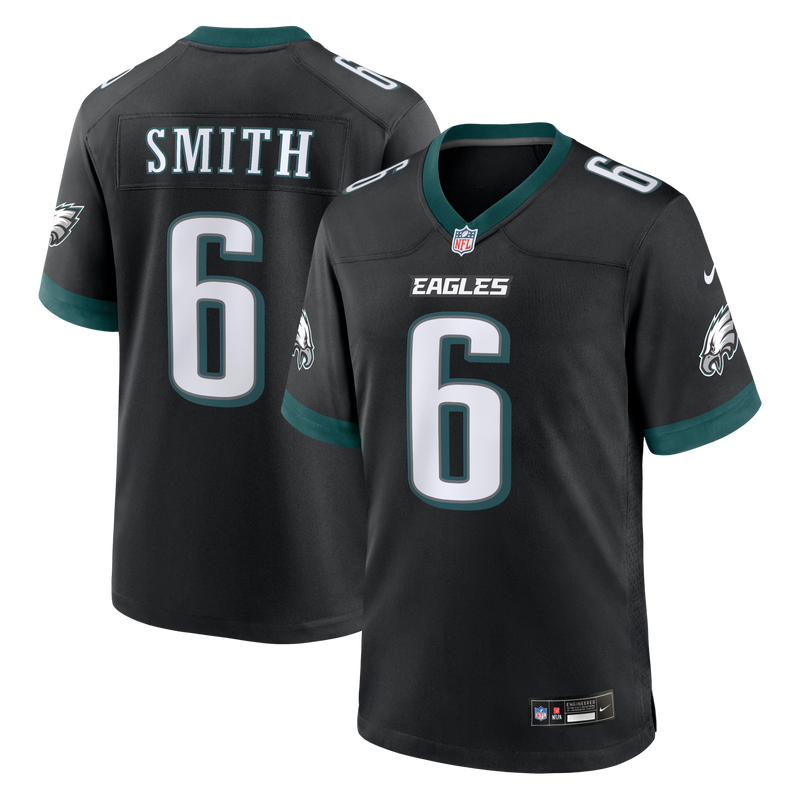 Philadelphia Eagles DeVonta Smith Black jersey – view 1