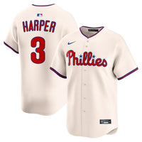 Philadelphia Phillies Bryce Harper Cream jersey – view 1