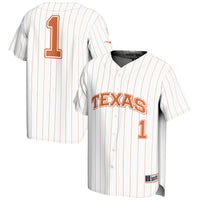 Texas Longhorns Lightweight Baseball White jersey – view 2
