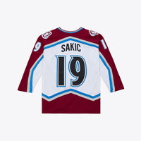 Colorado Avalanche Joe Sakic White jersey – view 3