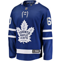 Toronto Maple Leafs Joseph Woll Blue jersey – view 3