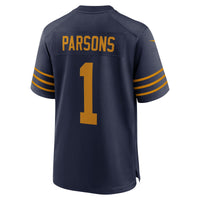 Green Bay Packers Micah Parsons Navy jersey – view 4