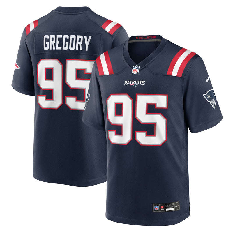 New England Patriots Eric Gregory Navy jersey – view 1