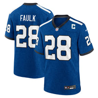 Indianapolis Colts Marshall Faulk Blue jersey – view 1
