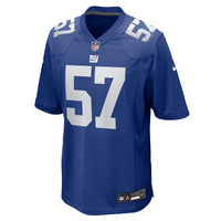 New York Giants Chauncey Golston Royal jersey – view 3