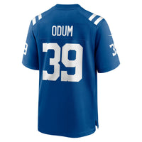 Indianapolis Colts George Odum Royal jersey – view 4