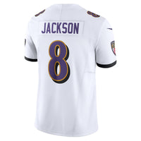 Baltimore Ravens Lamar Jackson White jersey – view 4