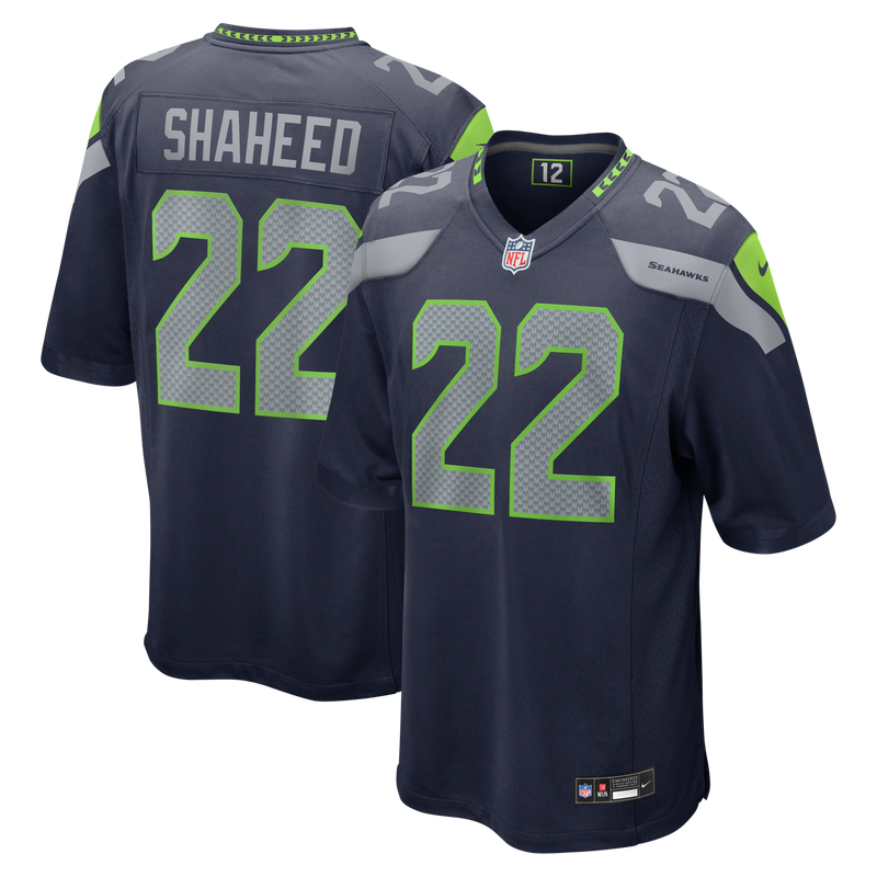 Seattle Seahawks Rashid Shaheed Navy jersey – view 1