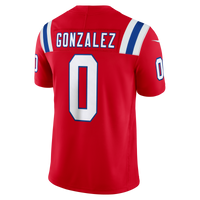 New England Patriots Christian Gonzalez Red jersey – view 4