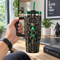 Avada Kedavra - Serpent, Emerald and Gothic Ornament - main