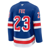 New York Rangers Adam Fox Blue jersey – view 4