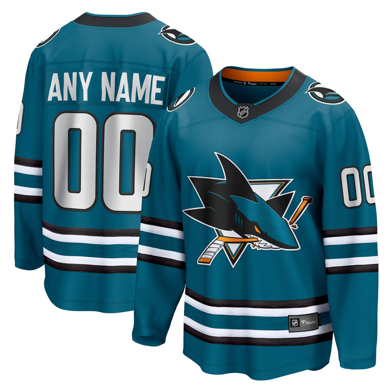 San Jose Sharks Teal jersey – view 1