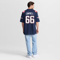 New England Patriots Will Campbell Navy jersey – view 4
