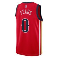 New Orleans Pelicans Jeremiah Fears - Red jersey – view 4