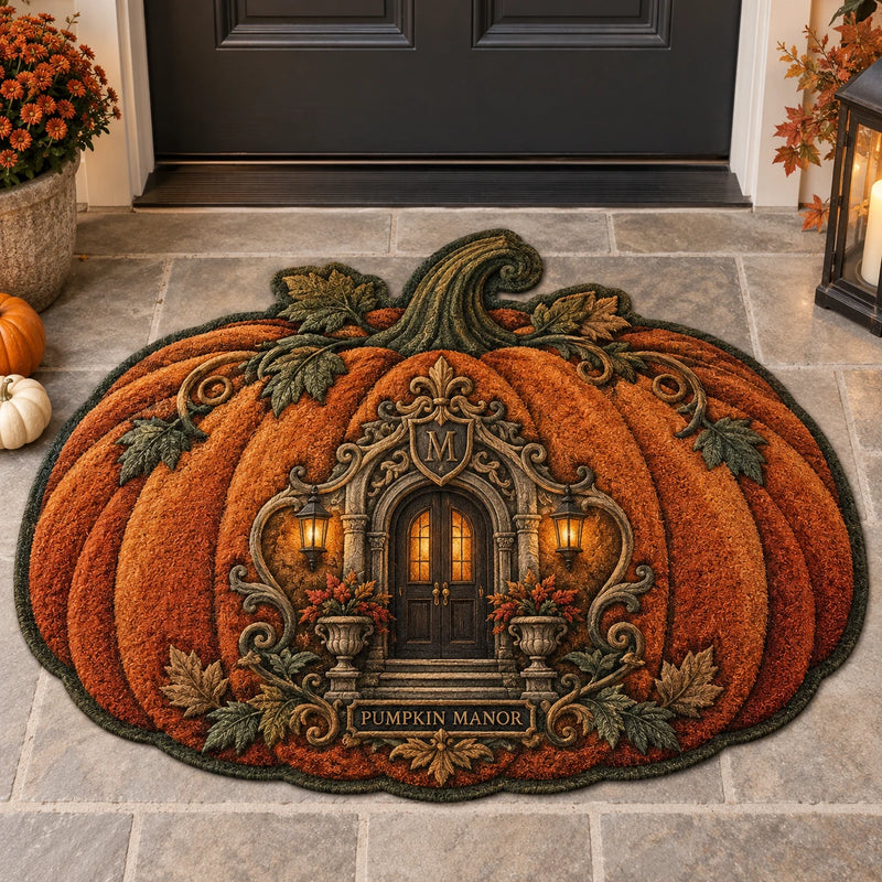 Pumpkin Manor - A Quiet Autumn Study in Ornament and Warm Light - main