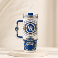 UK Crest Study - Ivory, Royal Blue and Ornamental Calm - main