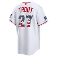 Los Angeles Angels White jersey – view 4