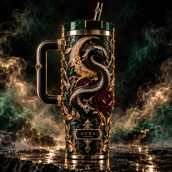 Coiled Ornament - Serpent, Rose and Gilded Restraint - main