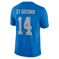 Detroit Lions Amon-Ra St. Brown Blue jersey – view 4