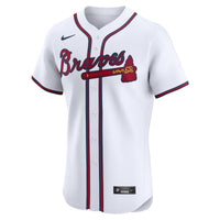 Atlanta Braves Ronald Acuña Jr. White jersey – view 3