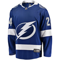 Tampa Bay Lightning Zach Bogosian Blue jersey – view 3
