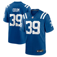 Indianapolis Colts George Odum Royal jersey – view 2