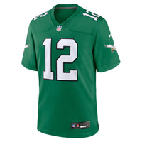 Philadelphia Eagles Randall Cunningham Kelly Green jersey – view 3