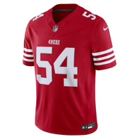 San Francisco 49ers Fred Warner Scarlet jersey – view 3