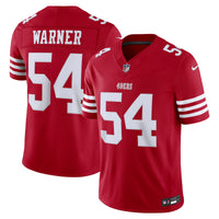 San Francisco 49ers Fred Warner Scarlet jersey – view 2