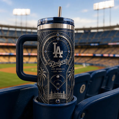LAD Heritage Panel - Engraved Navy Tumbler Composition