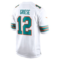 Miami Dolphins Bob Griese White jersey – view 4