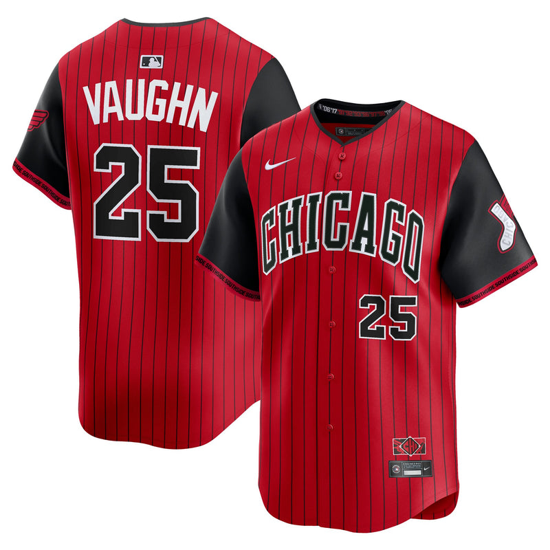 Chicago White Sox Andrew Vaughn Black jersey – view 1