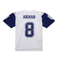 Dallas Cowboys Troy Aikman White jersey – view 3