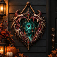 Hollow Heart - Thorned Form, Teal Depth and Quiet Descent - main
