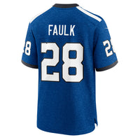 Indianapolis Colts Marshall Faulk Blue jersey – view 4