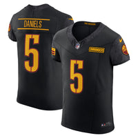 Washington Commanders Jayden Daniels Black jersey – view 1