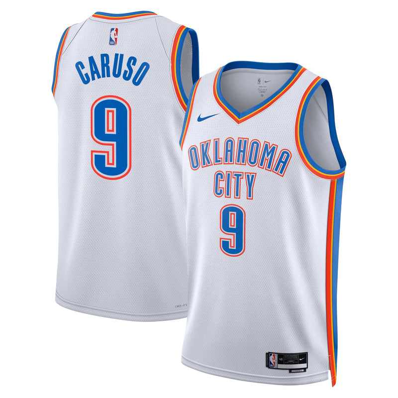 Oklahoma City Thunder Alex Caruso - White jersey – view 1
