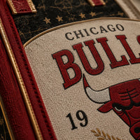 CHI Heritage Crest - Vintage Bulls Tote in Red and Cream - main