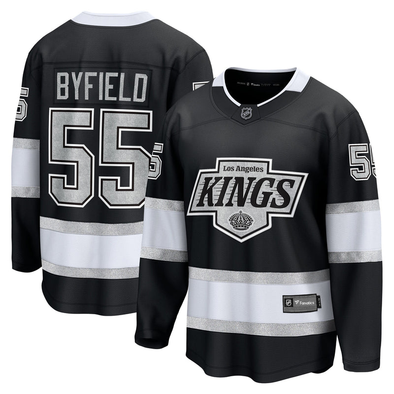 Los Angeles Kings Quinton Byfield Black jersey – view 1