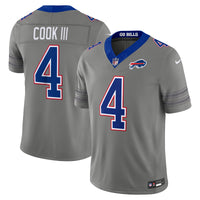 Buffalo Bills James Cook III Gray jersey – view 2