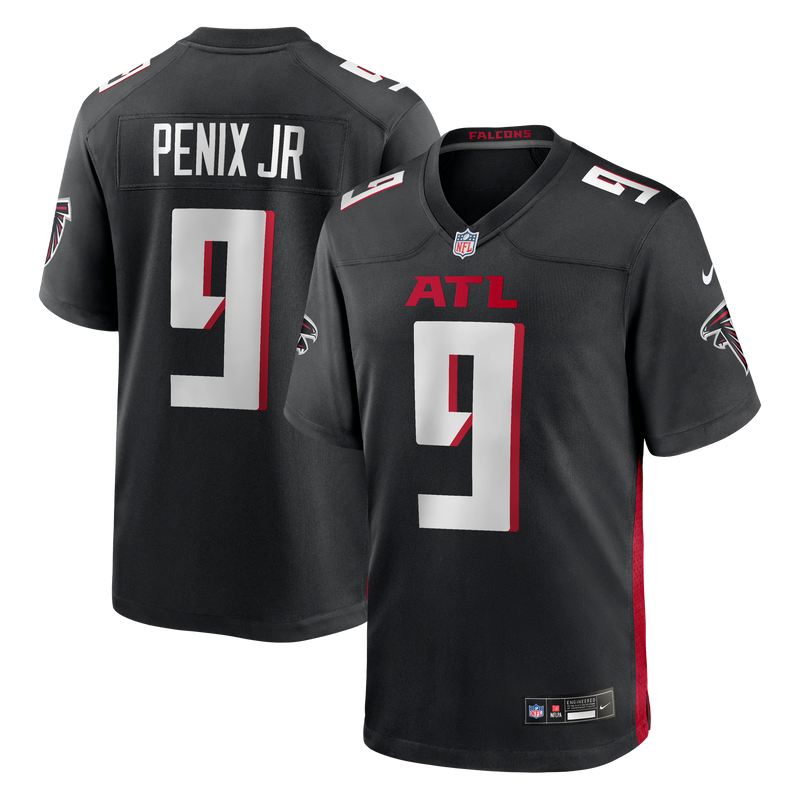 Atlanta Falcons Michael Penix Jr. Black jersey – view 1