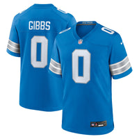 Detroit Lions Jahmyr Gibbs Blue jersey – view 2
