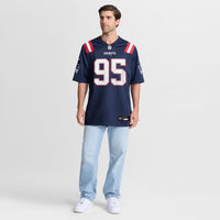 New England Patriots Eric Gregory Navy jersey – view 3