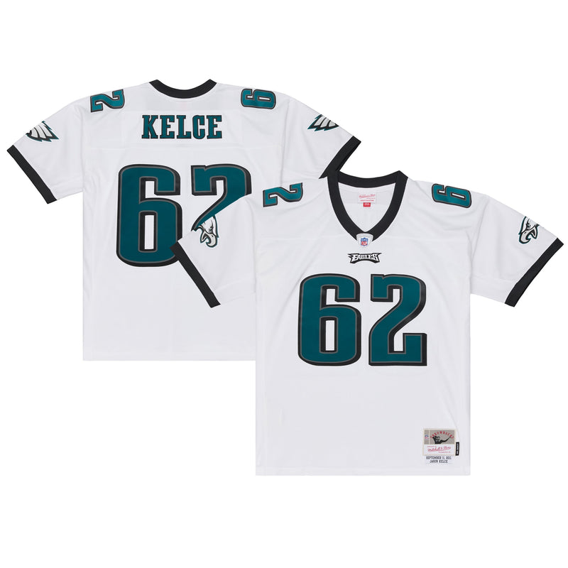 Philadelphia Eagles Jason Kelce White jersey – view 1